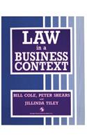 Law in a Business Context