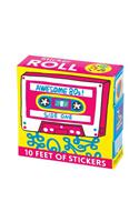 Awesome 80s! Sticker Roll