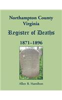 Northampton County, Virginia Register of Deaths, 1871-1896