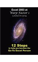 Excel 2003 at Warp Factor 1
