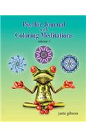 Psychic Journal with Coloring Meditations