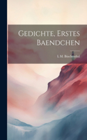 Gedichte, Erstes baendchen