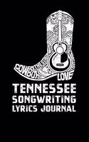 Tennessee Songwriting Lyrics Journal