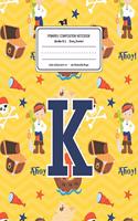 Primary Composition Notebook Grades K-2 Story Journal K