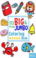 123 things BIG & JUMBO Coloring Book