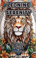 Leonine Serenity: An Exquisite Coloring Adventure