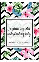 I exercise to greater understand my body.