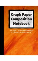 Graph Paper Composition Notebook: Grid Paper Notebook, Quad Ruled, 100 Sheets (Large, 8.5 x 11)(45 Graph Paper Notebooks)