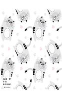 Notebook by c cher: Little cats on white cover and Lined pages (magical dreams), Extra large (8.5 x 11) inches, 110 pages, White paper(1 Little Cats on White Notebook)
