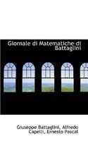 Giornale Di Matematiche Di Battaglini