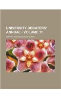 University Debaters' Annual (Volume 11): (English)