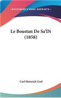 Le Boustan de Sa'di (1858)