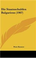 Die Staatsschulden Bulgariens (1907)