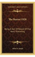 The Borzoi 1920
