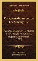Compressed Gun Cotton For Military Use