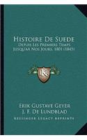 Histoire De Suede