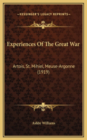 Experiences Of The Great War
