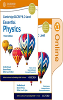 Cambridge Igcse(r) & O Level Essential Physics Print and Enhanced Online Student Book Pack Third Edition