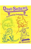 DinoSk8ers a Counting Coloring book