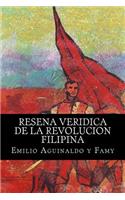 Resena veridica de la revolucion filipina (Spanish Edition)
