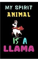 my spirit animal is a llama