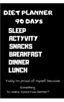 Diet Planner 90 Days
