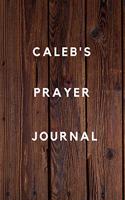 Caleb's Prayer Journal