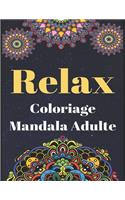 Relax - Coloriage Mandala Adulte