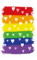 LGBTQ Hearts Notebook