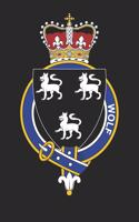 Wolf: Wolf Coat of Arms and Family Crest Notebook Journal (6 x 9 - 100 pages)