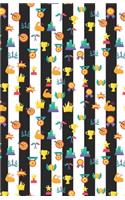 Lined Notebook A5 Size 110 Pages