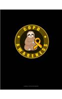 COPD Awareness Sloth: Cornell Notes Notebook