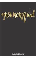 Holiday Planner: Snowman Squad Hashtag Faux Gold - Christmas - Thanksgiving - Calendar - Holiday Guide - Budget - Black Friday - Cyber Monday - Receipt Keeper - Shop