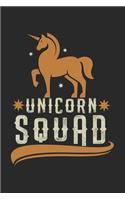Unicorn Squad Group Unicorn Licorne: Calendrier, agenda hebdomadaire, agenda, carnet de notes, livre 105 pages en couverture souple. Une semaine sur une double page. Pour tous les rende