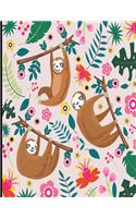 Diary 2020: Sloth 2020 Diary, A Day To A Page Sloth Planner For The Year With To Do List, Cute Sloth 2020 Planner