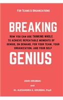 Breaking Genius - for Teams and Organizations