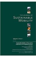 Journal of Sustainable Mobility Vol. 2 Issue 1