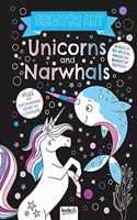 Unicorns & Narwhals: (Scratch Art Fun)