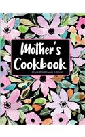 Mother's Cookbook Black Wildflower Edition