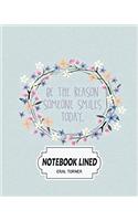 Smiles Notebook: Lined Notebook / Journal / Diary