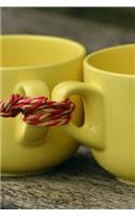 Two Yellow Mugs Tied Together Journal