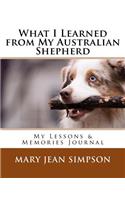 What I Learned from My Australian Shepherd