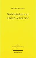 Nachhaltigkeit und direkte Demokratie