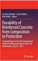 Durability of Reinforced Concrete from Composition to Protection