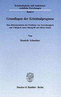 Grundlagen Der Kriminalprognose