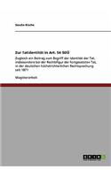 Zur Tatidentität in Art. 54 SDÜ
