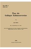 Über die Gollinger Kalkmoosvereine