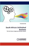 South Africa's Unfinished Business