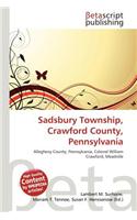Sadsbury Township, Crawford County, Pennsylvania: (English)