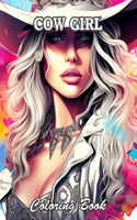 Cow Girl Coloring Book